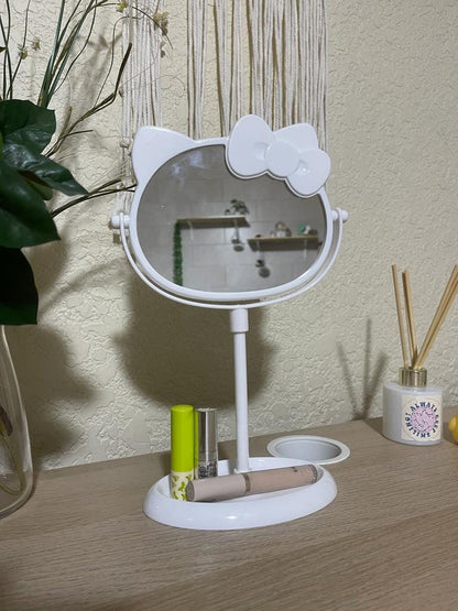 hello kitty mirror with stand