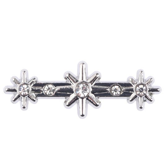 Silver Stars Apple watch band charm